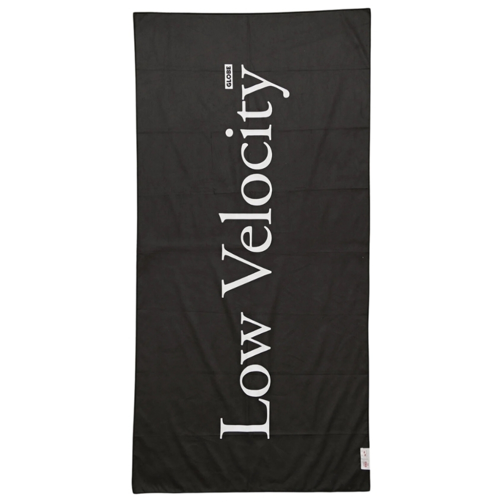 NWOT Slowtides Globe LLV Black Travel Beach Towel
